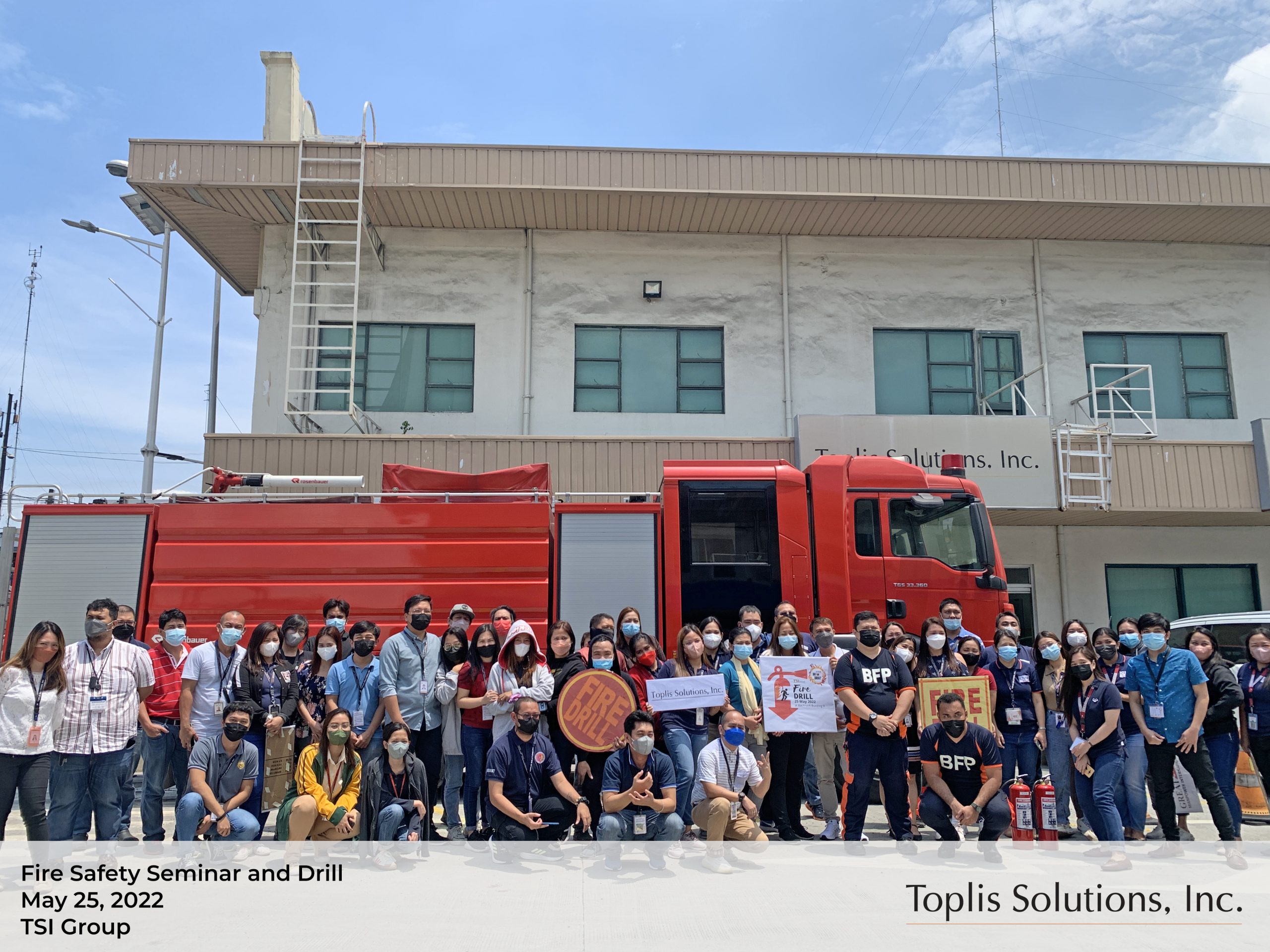 TSI Group - Fire Safety Seminar and Drill 2022