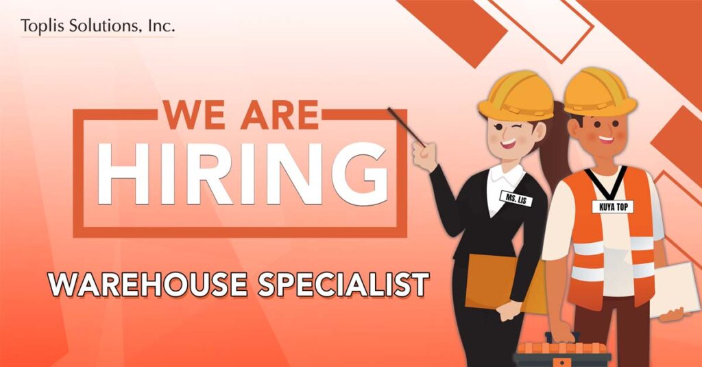warehousing specialist job hiring featured image