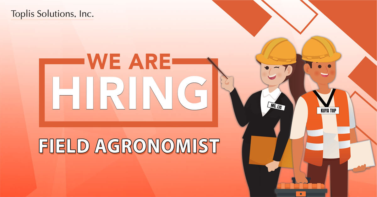 Field Agronomist Job Hiring at Toplis Solutions Inc.