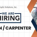 Toplis Solutions Inc., a service provider company has a career opportunity for a Mason or Carpenter job position