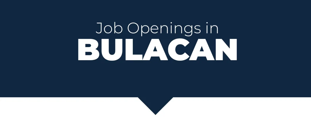 Featured image for job openings at Bulacan