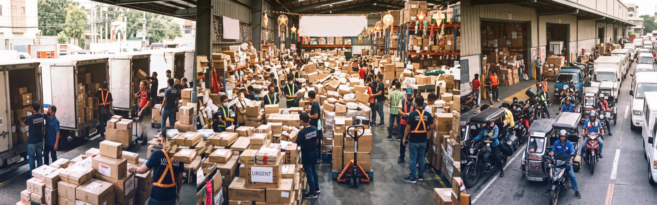 Holiday production bottlenecks Philippines: factory lines under pressure during the Christmas season rush